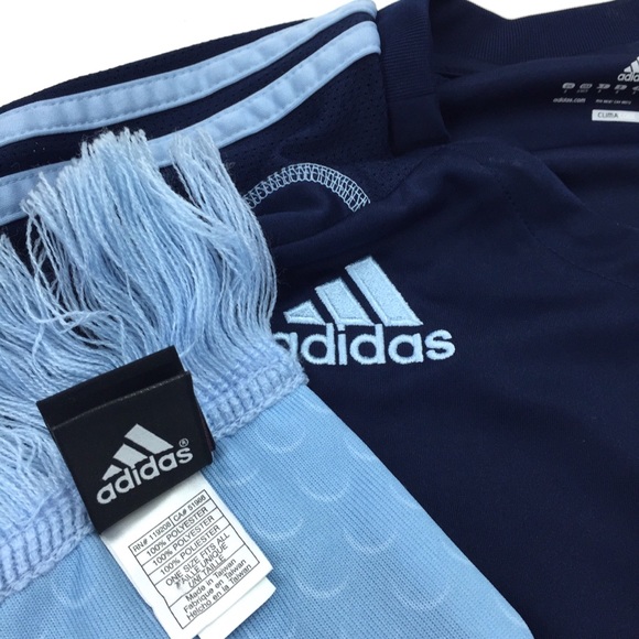 ADIDAS Sporting KC Jersey and Scarf, Clima-cool - Picture 7 of 7